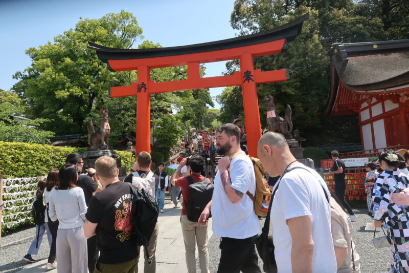 5月になったので恒例の伏見稲荷に参拝してきました