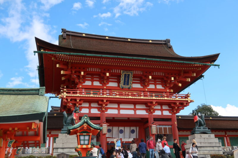 11月になったので伏見稲荷大社に参拝してきました