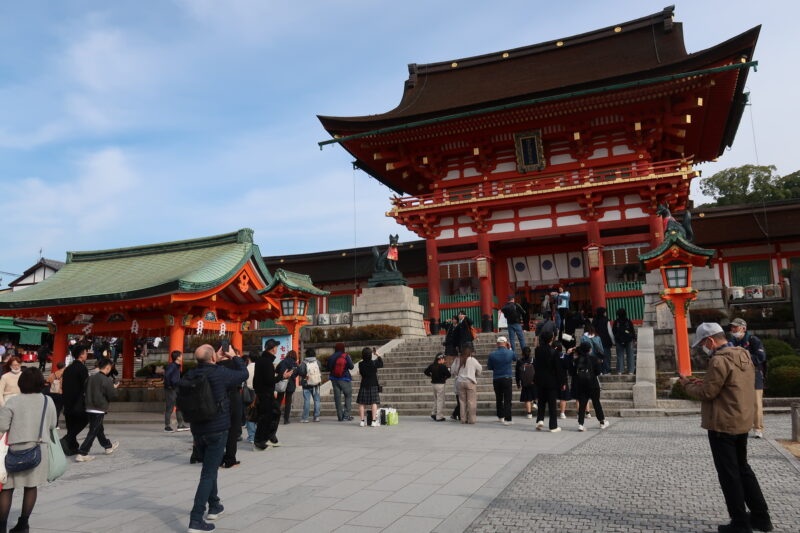 12月になったので伏見稲荷大社に参拝してきました